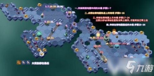《剑与远征》凄寒高地攻略 凄寒高地路线顺序图