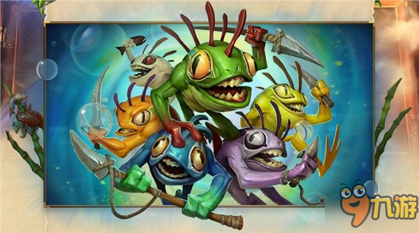 《爐石傳說》全新魚人英雄 薩滿神諭者摩戈?duì)杹砹?></p> 
<p><strong>【殘忍的魚人 機(jī)智的薩滿摩戈?duì)枴?/strong></p> 
<p>在大部分人印象中，魚人是成群結(jié)隊(duì)的 恐怖存在，他們把客人帶回家從來不是為了招待他們喝茶，而是把他們吃掉！但作為神諭者的摩戈?duì)枀s與眾不同，他是一個(gè)聰明機(jī)智的薩滿，對(duì)元素的掌控?zé)o人能比，雖然他現(xiàn)在年邁了，說著一口你聽不懂的魚人話，還拄著有點(diǎn)可笑的拐杖，但完全不妨礙他獲得玩家的喜愛，在《爐石傳說》把魚人薩滿帶上戰(zhàn)場吧！</p> 
<p style=