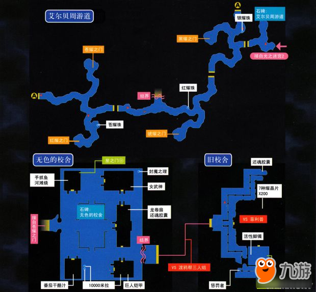 《空之軌跡3rd》全迷宮地圖流程攻略大全