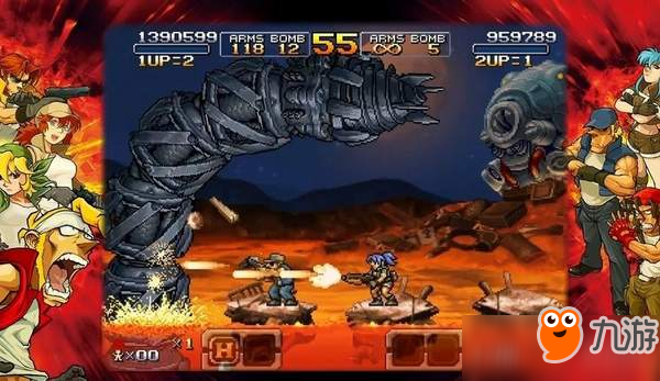 《合金弹头XX》正式登陆PS4 4K画面，追加大量要素