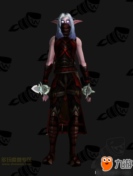 魔獸世界7.2盜賊隱藏幻化 優雅閃避頭部口罩