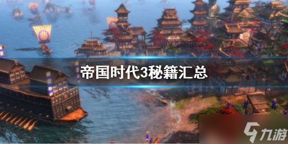 《帝國時代3決定版》秘籍匯總 游戲秘籍大全