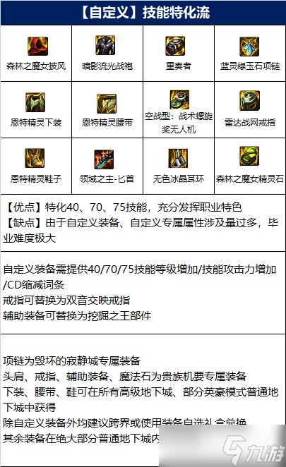 《dnf》110级刺客毕业装备推荐