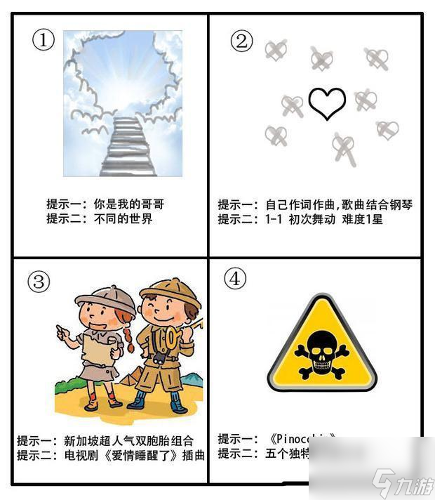 瘋狂猜歌名1-200關(guān)答案 瘋狂猜歌名答案大全 