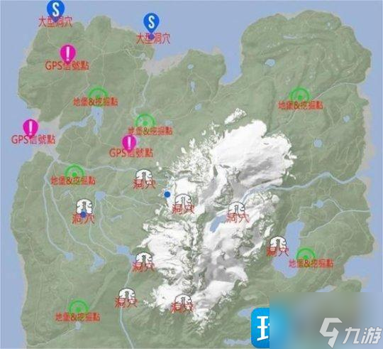 森林之子地图大全最新介绍地图在哪里全解