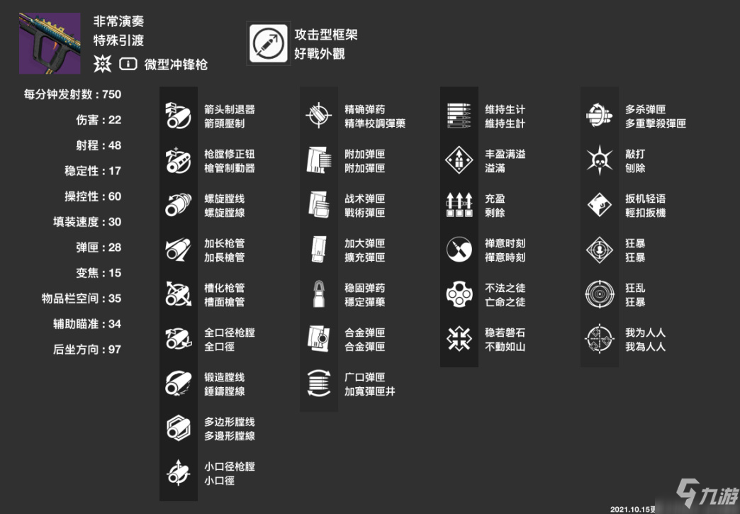 命运2神隐赛季紫色微冲及perk哪个好